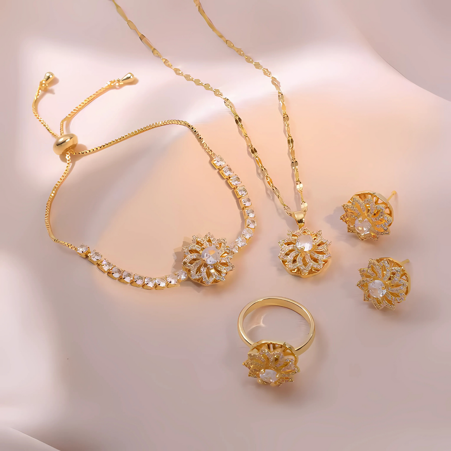 Ensemble antistress blanc perle