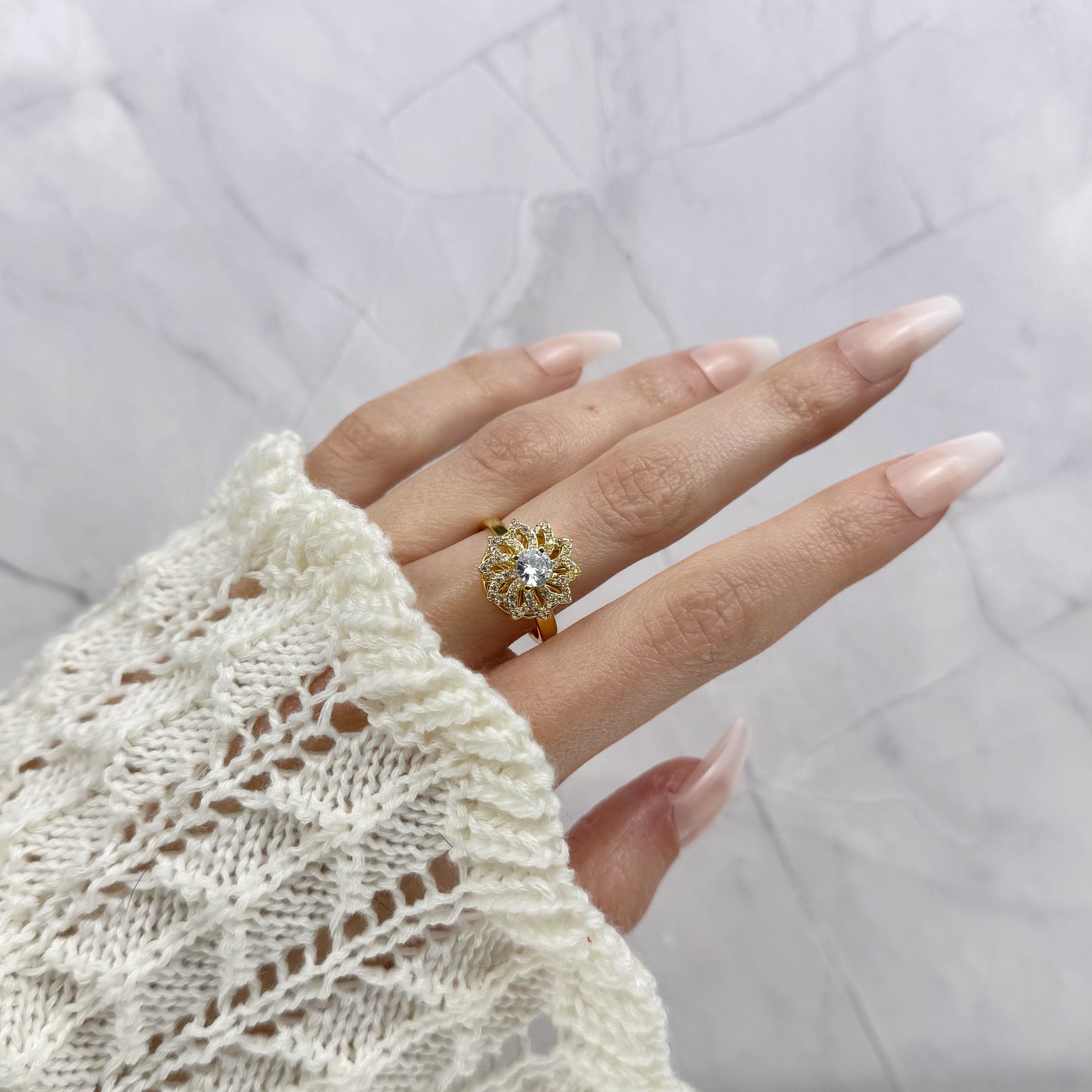 Ensemble antistress blanc perle