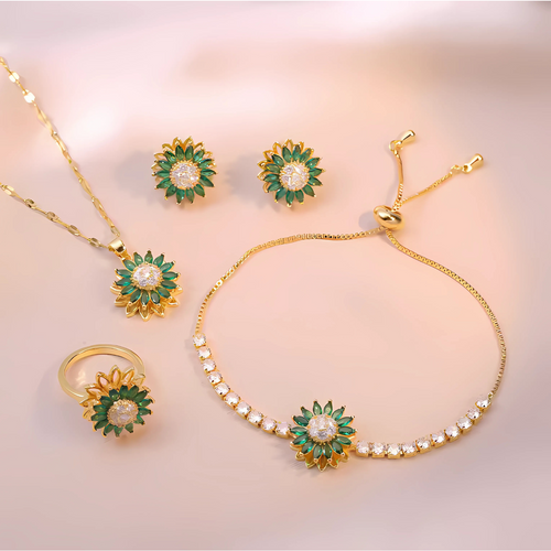 Ensemble antistress vert émeraude